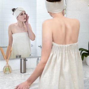 Joanna Czech Limited Edition Japanese Terry Bath Wrap